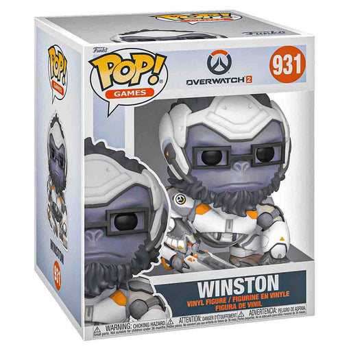 Funko Pop! Games: Overwatch 2: Winston Super Deluxe Vinyl Figure #931