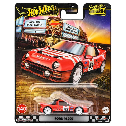 Hot Wheels Premier Boulevard Ford RS200 Car #140