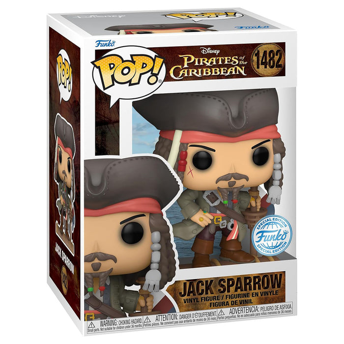 Disney Pirates Of The Carribean - Jack Sparrow Exclusive Pop! Figure #1482