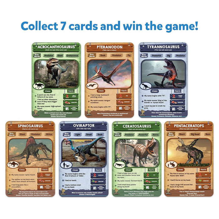 Skillmatics Guess in 10: Deadly Dinosaurs Card Game