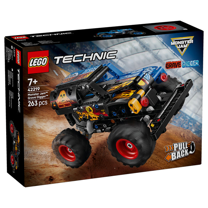 LEGO Technic Monster Jam Grave Digger Fire and Ice Truck Building Set