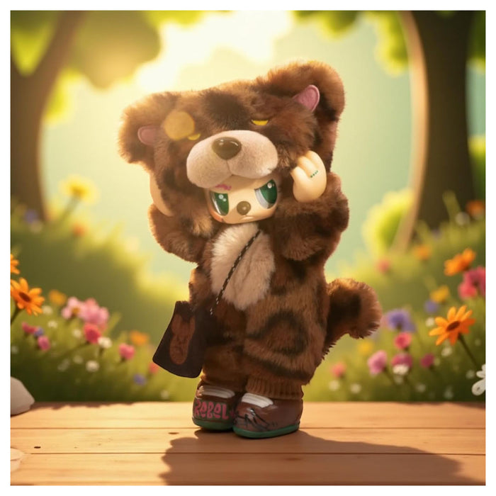 Pop Cuppo Rebel Bear & Bag Movable Plush (styles vary)