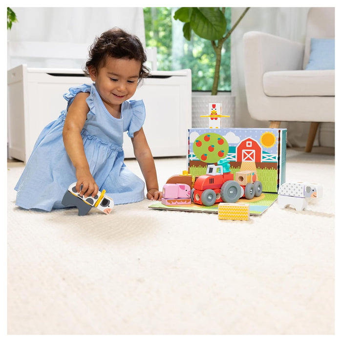 Melissa & Doug Blockables Farm Building Set