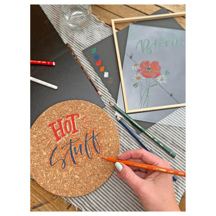 STABILO All Chinagraph Special Pencil White (12 Pack)