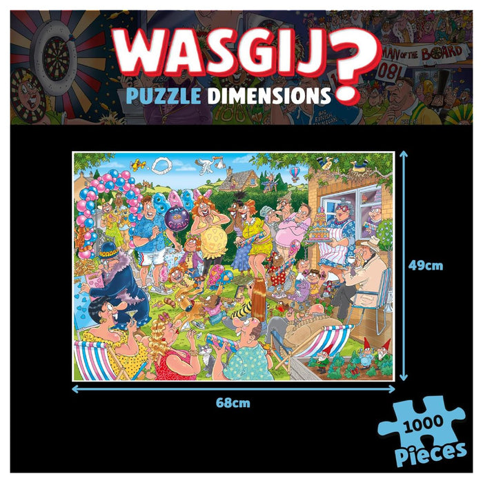 Wasgij Mystery 31: Gender Reveal! 1000 Piece Jigsaw Puzzle