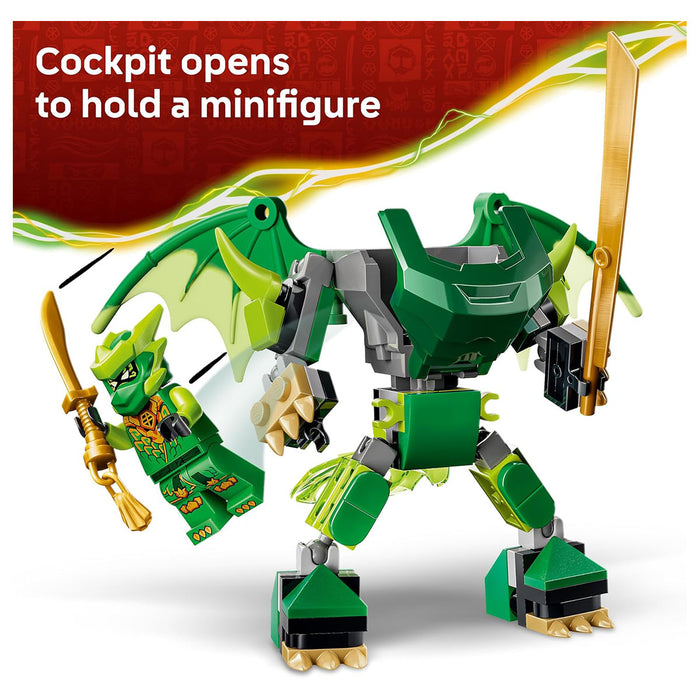 LEGO Ninjago Dragons Rising: Lloyd's Dragon Mech Battle Pack Building Set