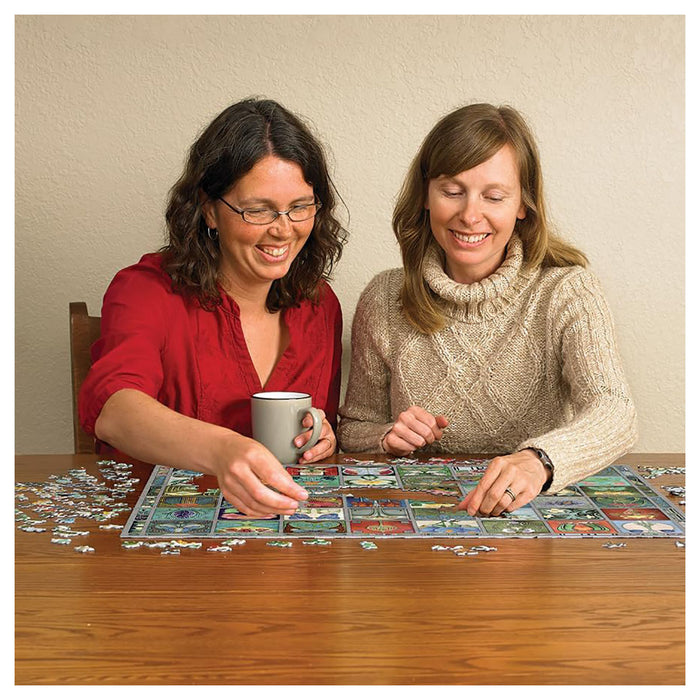 Cobble Hill Art Nouveau Tiles 1000 Piece Jigsaw Puzzle