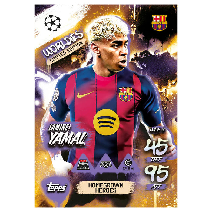 Topps Match Attax 2025/26 Worldies Global Goalscorers Booster Tin #2