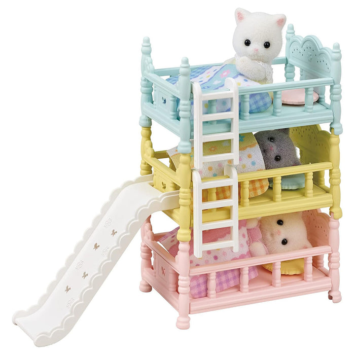 Sylvanian Families Triple Bunk Beds Set