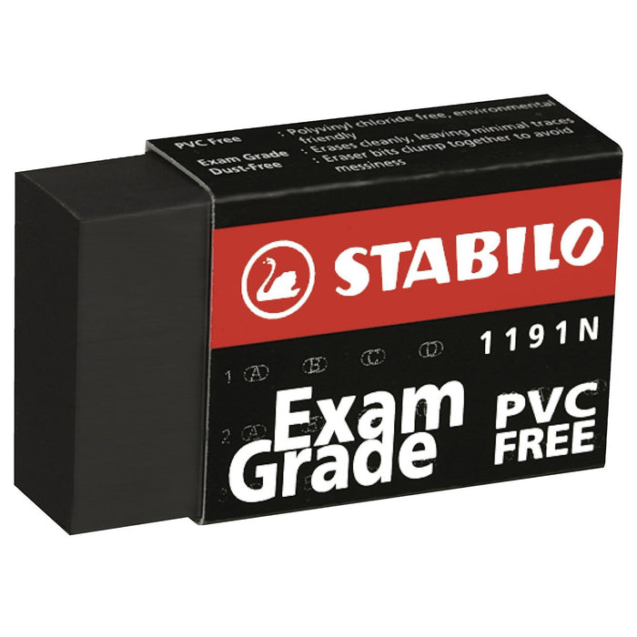 STABILO Exam Grade HB Pencils, Eraser + Sharpener Set 