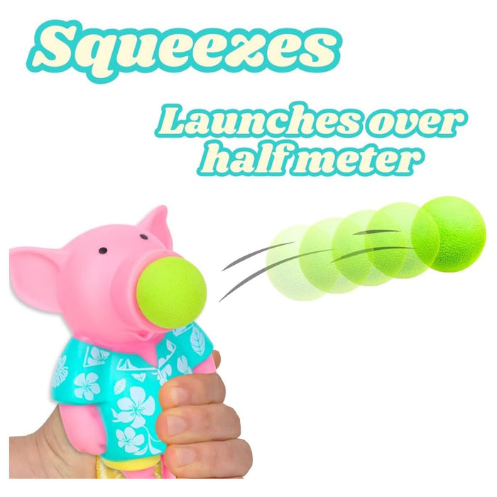 Piggy Popper Foam Ball Shooter