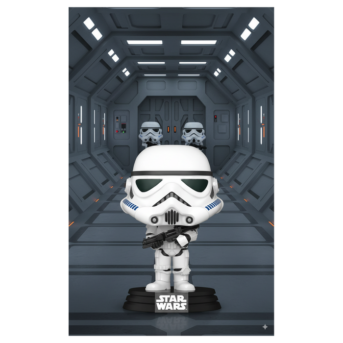 Funko Pop! Star Wars: A New Hope: Stormtrooper Bobble-Head Figure #598
