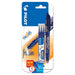 Pilot FriXion Ball Erasable and Refillable Blue Pen with 3 Ink Refills