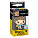 Funko Pop! Pocket Keychain: Friends TV: Ross (80s Ross) Vinyl Figure