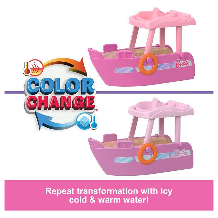 Barbie Mini BarbieLand Colour Change Boat Playset