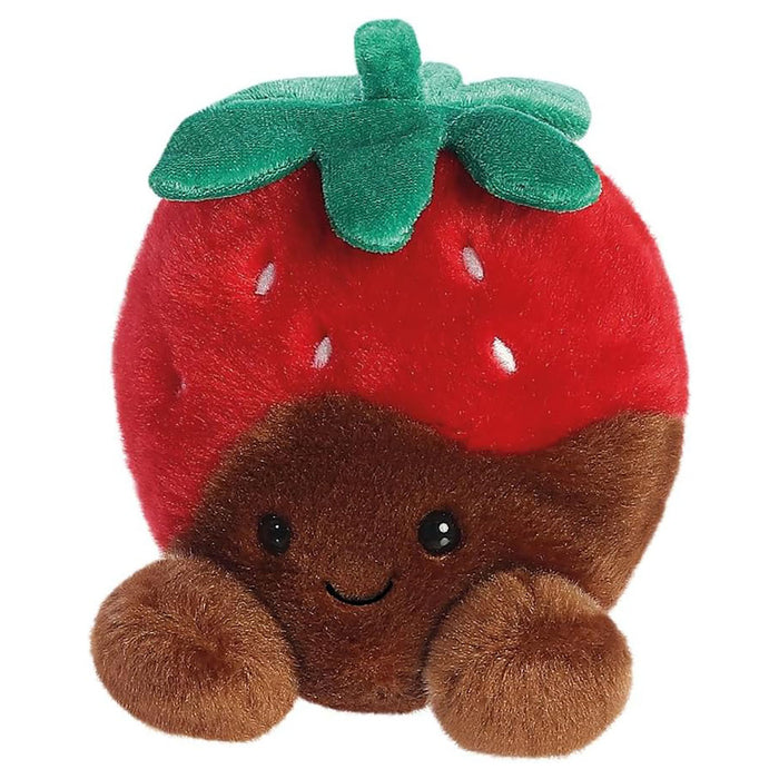 Palm Pals Valentino Chocolate Strawberry 13cm Soft Toy