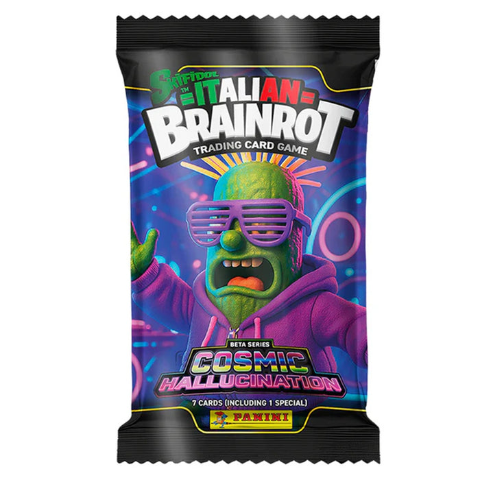 Panini Skifidol Italian Brainrot Trading Card Game Cosmic Hallucination 24 Pack Box