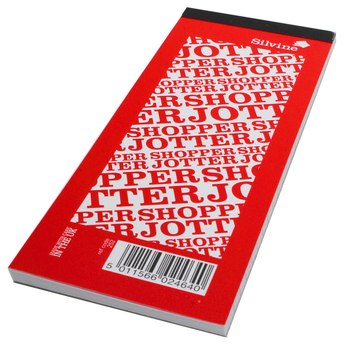 Silvine Shopper Jotter Pad (styles vary)