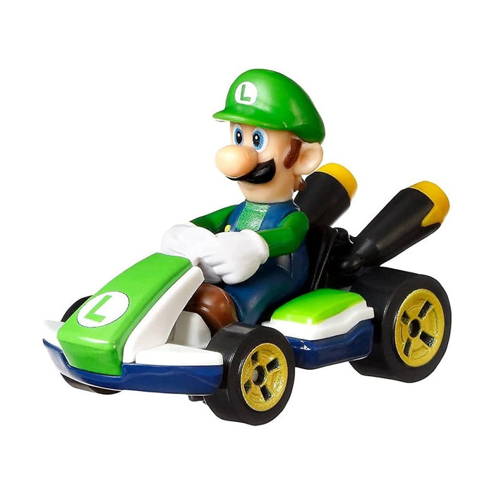 Hot Wheels Mario Kart Luigi Standard Kart