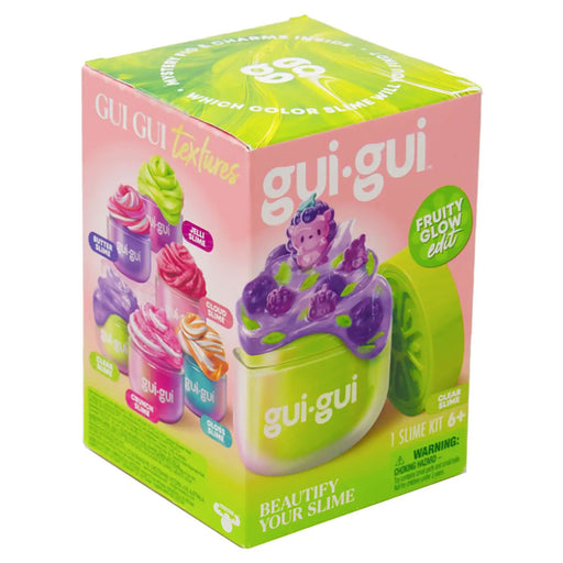 Gui Gui Fruity Glow Edit Clear Slime