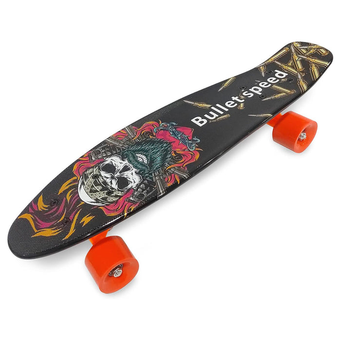Ozbozz Mirror Graphics Plastic Skateboard (styles vary)