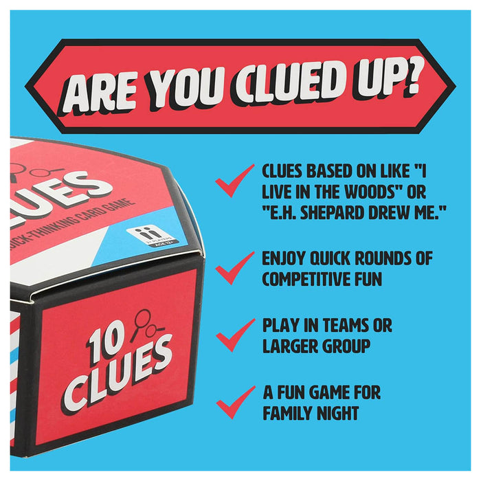 10 Clues Card Game
