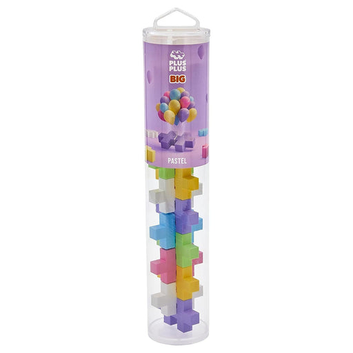 Plus-Plus Big Pastel 15 Piece Building Set
