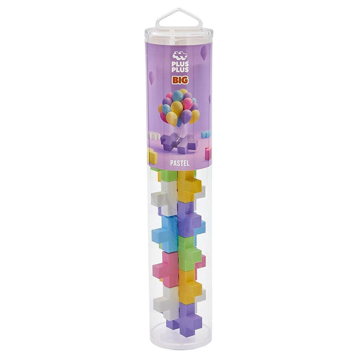 Plus-Plus Big Pastel 15 Piece Building Set
