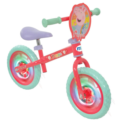 Peppa Pig 12" Balance Bike with Light Up Wheels