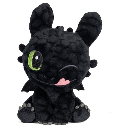 How to Train Your Dragon: Toothless with Tongue Smile Expression 7" Plush 
