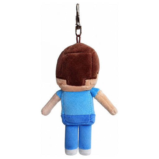 Ty Minecraft Steve Plush Keychain