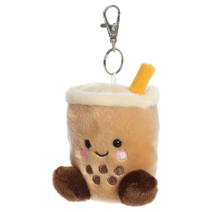 Palm Pals Milky Tea Boba Clip-On Plush