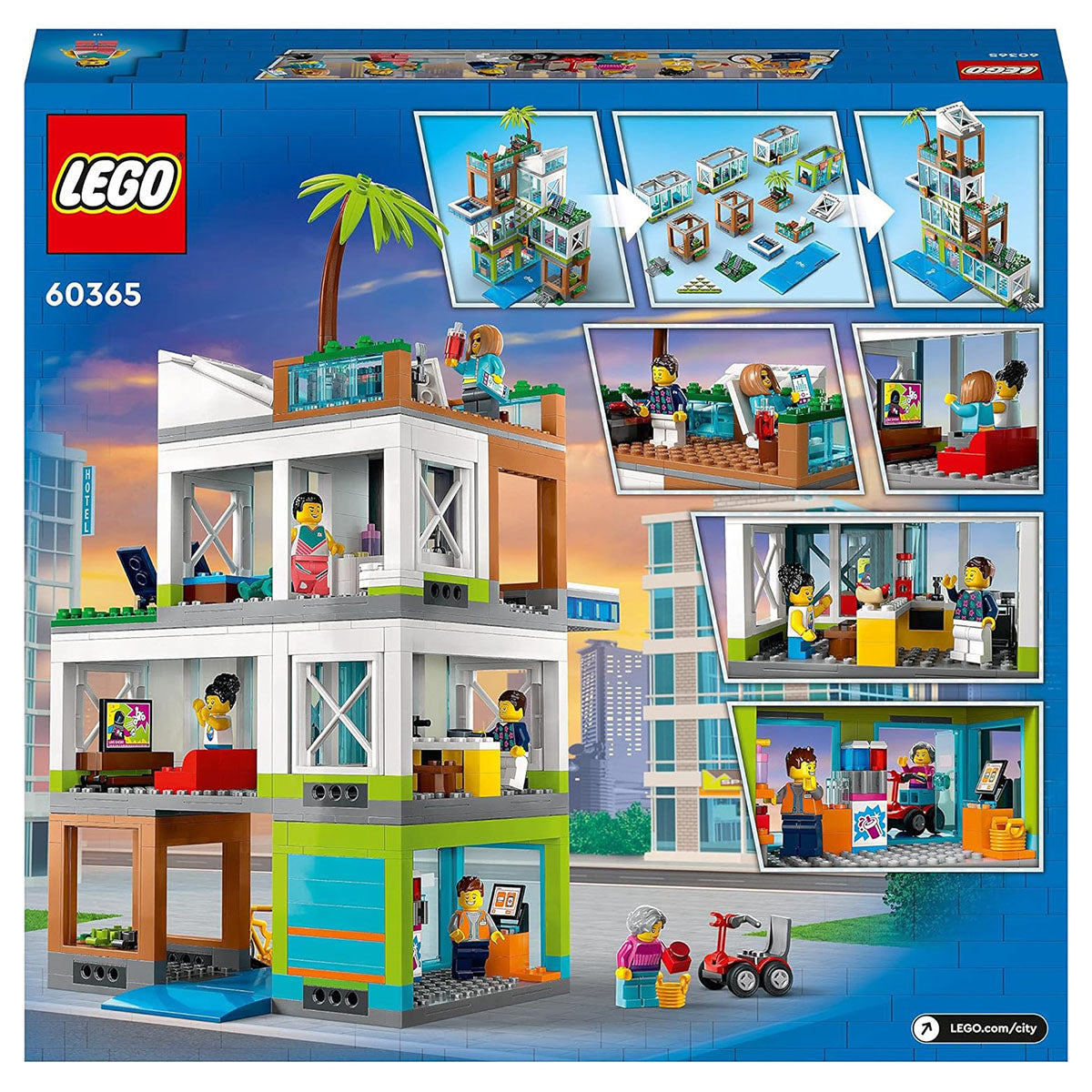 LEGO City 60365 Apartment Building Set — Booghe