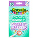 Crayola Colors of Kindness Washable Markers (10 Pack)