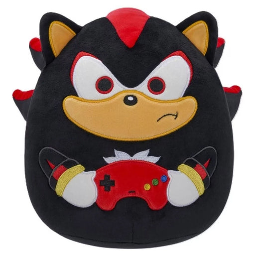 Squishmallows Sonic the Hedgehog Shadow Holding Gaming Controller 8" Plush