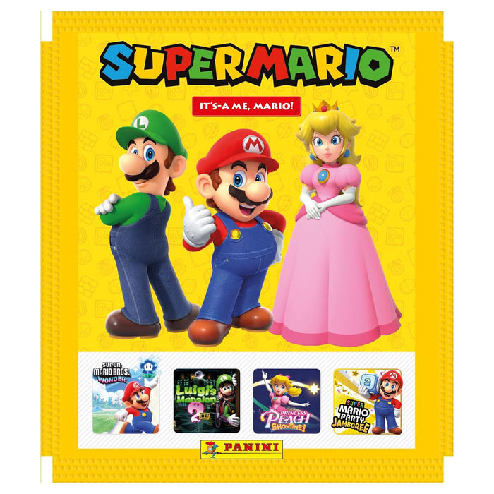 Panini Super Mario It's-a Me Mario! Sticker Collection 36 Pack Box 