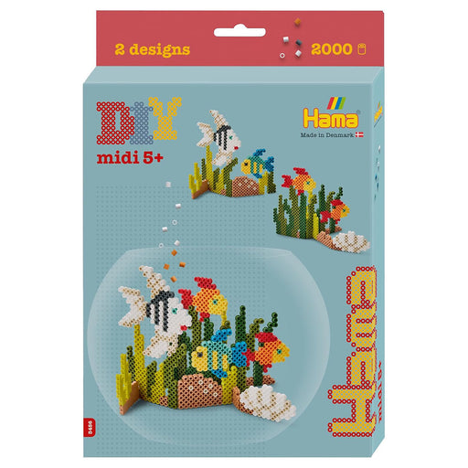 Hama Midi Beads DIY Aquarium Set