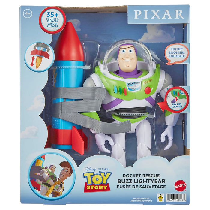 Disney Pixar Toy Story: Rocket Rescue Buzz Lightyear 10" Figure