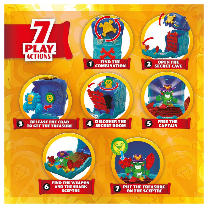 Piratix Secret Shark Cave Playset