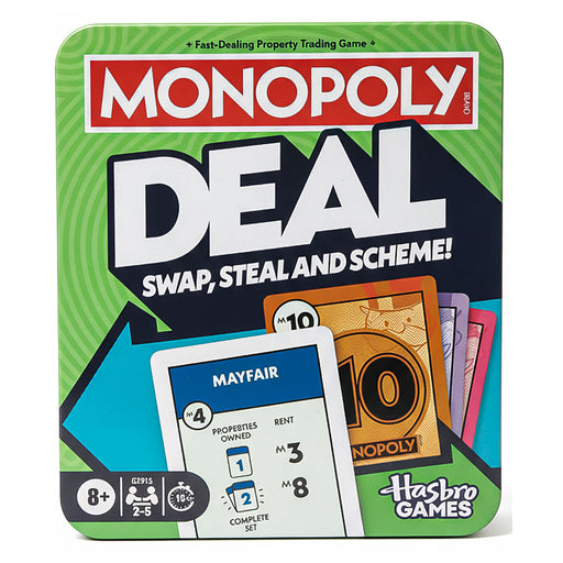 Monopoly Deal Tin Card Game