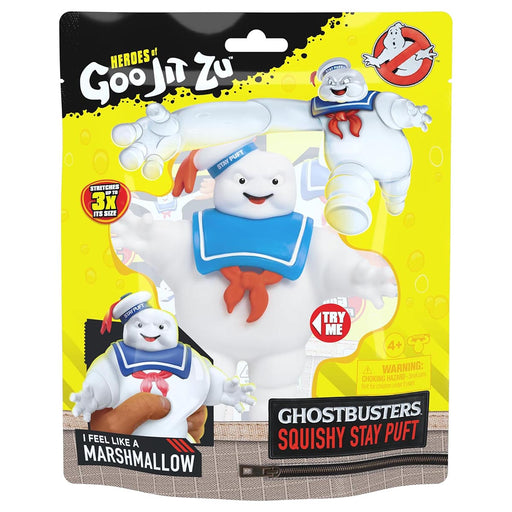 Heroes of Goo Jit Zu Ghostbusters Squishy Stay Puft Stretch Figure