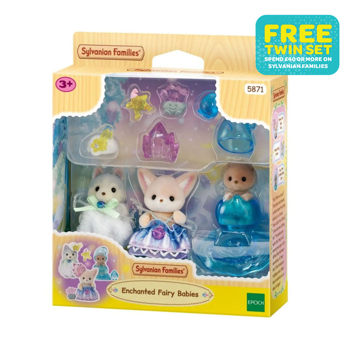 Sylvanian Families Enchanted Fairy Babies Figure Set