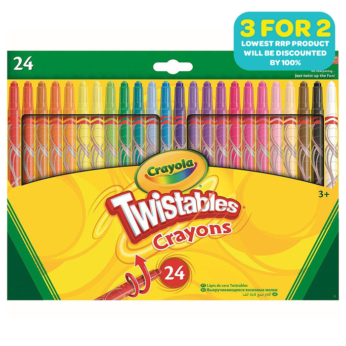 Crayola Twistables Crayons (24 Pack)