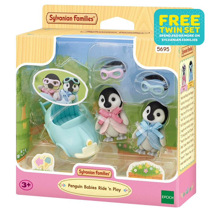 Sylvanian Families Penguin Babies Ride 'n Play
