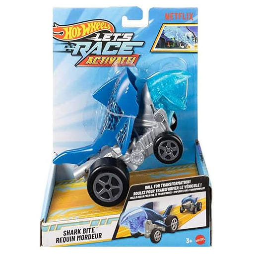 Hot Wheels Let's Race Activate! Shark Bite Car
