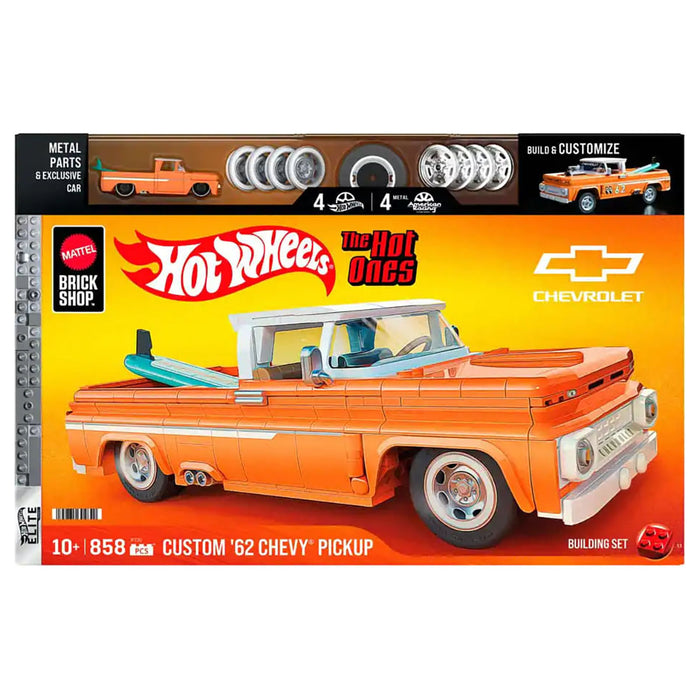 Hot Wheels Custom '62 Chevy Pickup Building Set