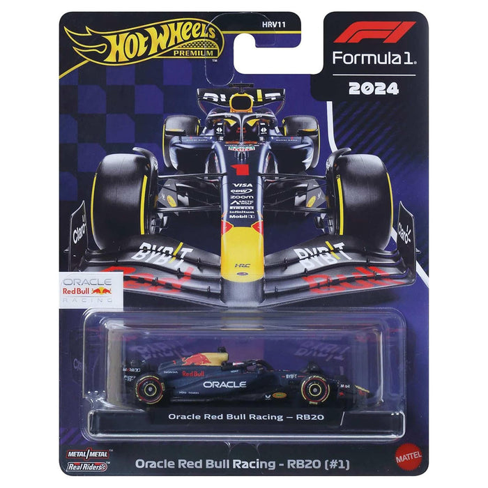 Hot Wheels Formula 1 2024: Oracle Red Bull Racing RB20 (#1) Max Verstappen