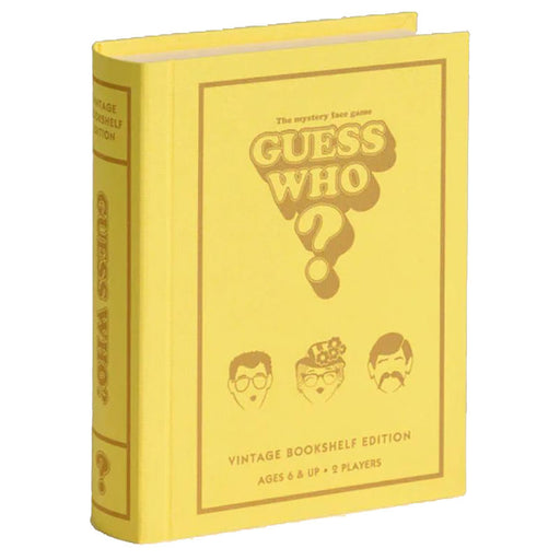 Guess Who? Vintage Bookshelf Edition Board Game