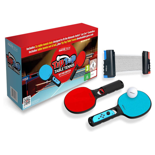 Maxx Tech Tip Top Table Tennis Kit for Nintendo Switch