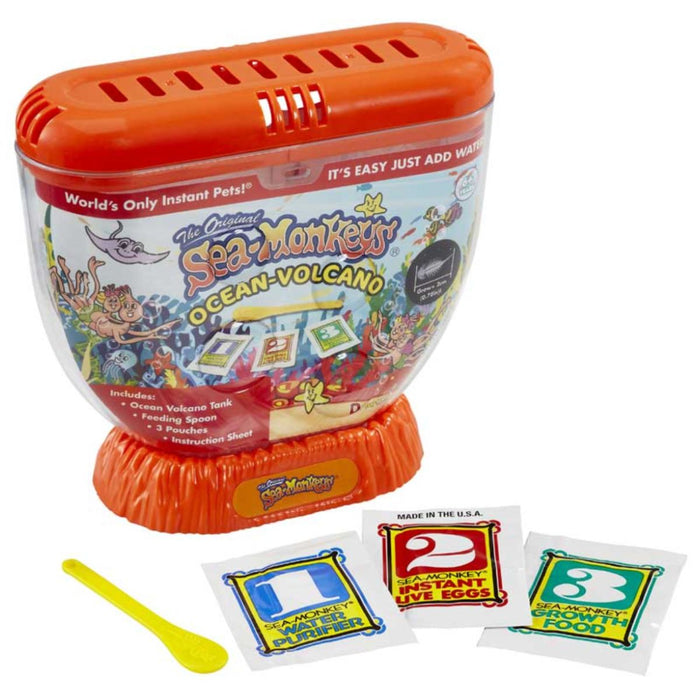 The Original Sea-Monkeys Ocean-Volcano Instant Pets (styles vary)